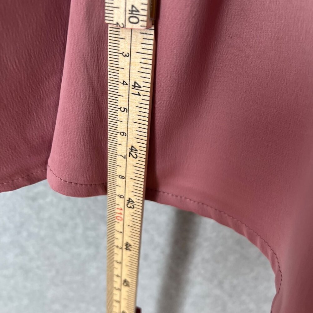 ModCloth Your Luxe-y Day Satin Midi Dress Size 2 Rose Pink Feminine Event NEW - Picture 11 of 13